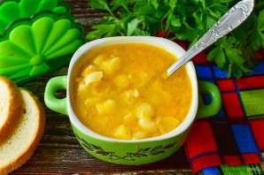 Суп с ракушками