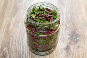 Свекольная ботва на зиму