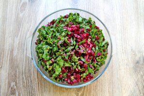 Свекольная ботва на зиму