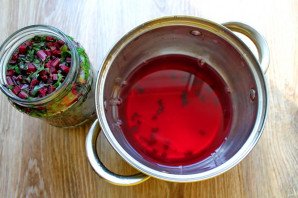 Свекольная ботва на зиму