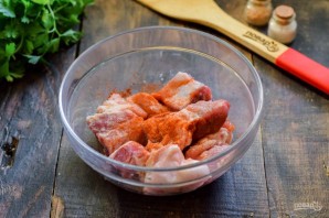 Свиные ребрышки по-корейски