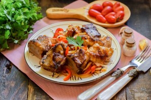 Свиные ребрышки по-корейски