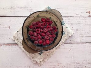 Сырники с малиной Сырники с малиной