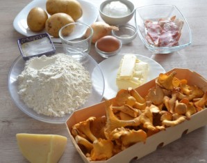 Тарталетки с лисичками