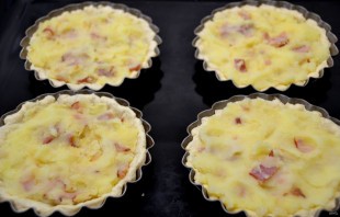 Тарталетки с лисичками