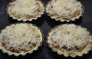 Тарталетки с лисичками