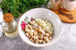 Тартар из сельди