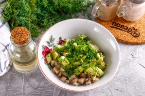 Тартар из сельди