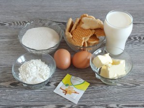 Торт "Пломбир" без выпечки