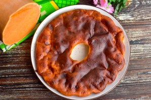 Творожно-тыквенный кекс