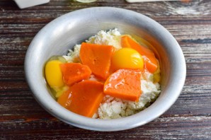 Творожно-тыквенный кекс