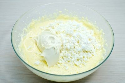 Творожные кексы в силиконовых формочках Творожные кексы в силиконовых формочках