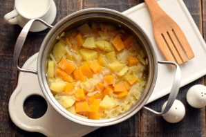 Тыквенный суп "Капучино"