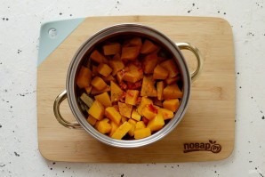 Тыквенный суп в тайском стиле