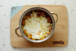 Тыквенный суп в тайском стиле