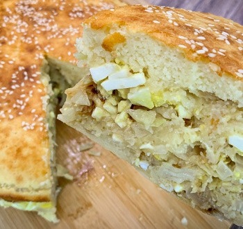 ЗАЛИВНОЙ ПИРОГ С КАПУСТОЙ 🥬 Рецепт в духовке 🥬 Что можно приготовить с капустой КАПУСТНЫЙ ПИРОГ