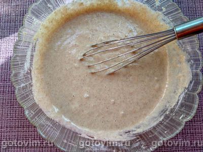 Заливной пирог с грушами на кефире Заливной пирог с грушами на кефире