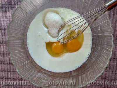 Заливной пирог с грушами на кефире Заливной пирог с грушами на кефире