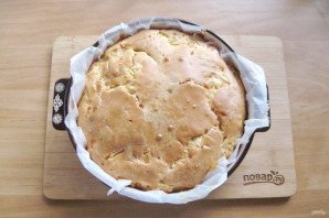 Заливной пирог с капустой и фаршем