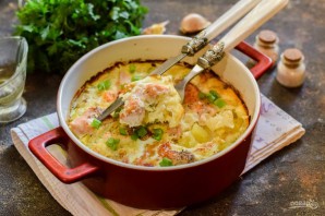 Запеканка из курицы и тыквы Запеканка из курицы и тыквы