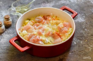 Запеканка из курицы и тыквы Запеканка из курицы и тыквы