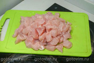 Запеканка из тертого картофеля с куриной грудкой и овощами Запеканка из тертого картофеля с куриной грудкой и овощами