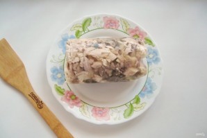 Зельц из курицы в бутылке