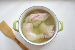 Зельц из курицы в бутылке