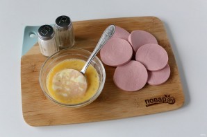 Жареная колбаса по-ленинградски