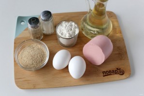 Жареная колбаса по-ленинградски