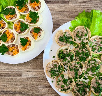 2 ЗАКУСКИ ИЗ СЕЛЕДКИ НА ПРАЗДНИЧНЫЙ СТОЛ (Простые и бюджетный, но очень вкусные) РЕЦЕПТЫ ЗАКУСОК