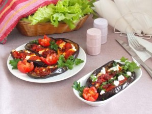 Баклажаны запеченные с фетой