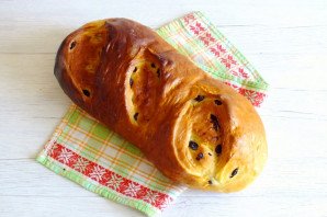 Батон с изюмом