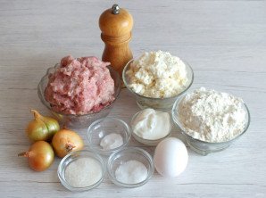 Беляши из творожного теста