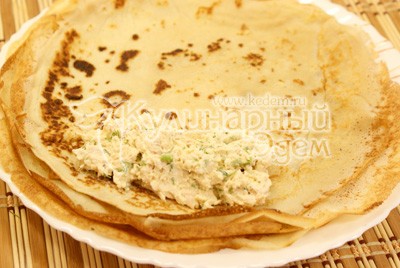 Блинчики с курицей Блинчики с курицей