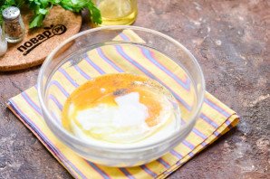 Блины на кефире с зеленью Блины на кефире с зеленью