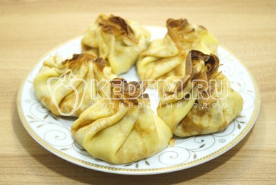 Блины с курицей и грибами Блины с курицей и грибами