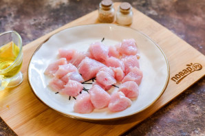 Булгур с индейкой и овощами Булгур с индейкой и овощами