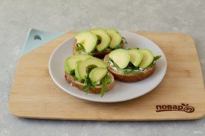 Бутерброд с авокадо