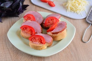 Бутерброды "Ленивая пицца"