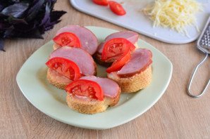 Бутерброды "Ленивая пицца"