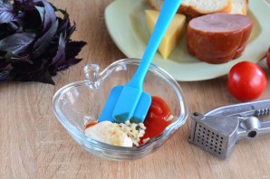 Бутерброды "Ленивая пицца"