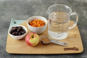 Чай с шиповником и облепихой