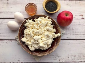 Диетическая творожная запеканка с яблоками Диетическая творожная запеканка с яблоками