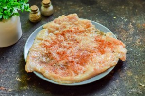 Диетический рулет из куриной грудки