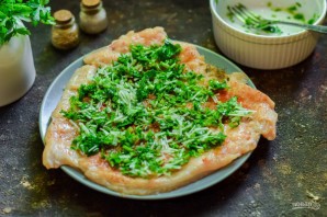 Диетический рулет из куриной грудки