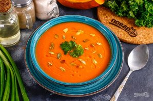 Диетический суп из тыквы