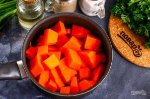 Диетический суп из тыквы