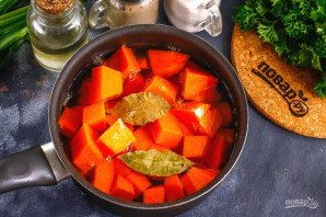 Диетический суп из тыквы