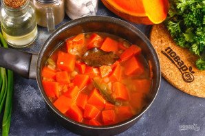 Диетический суп из тыквы